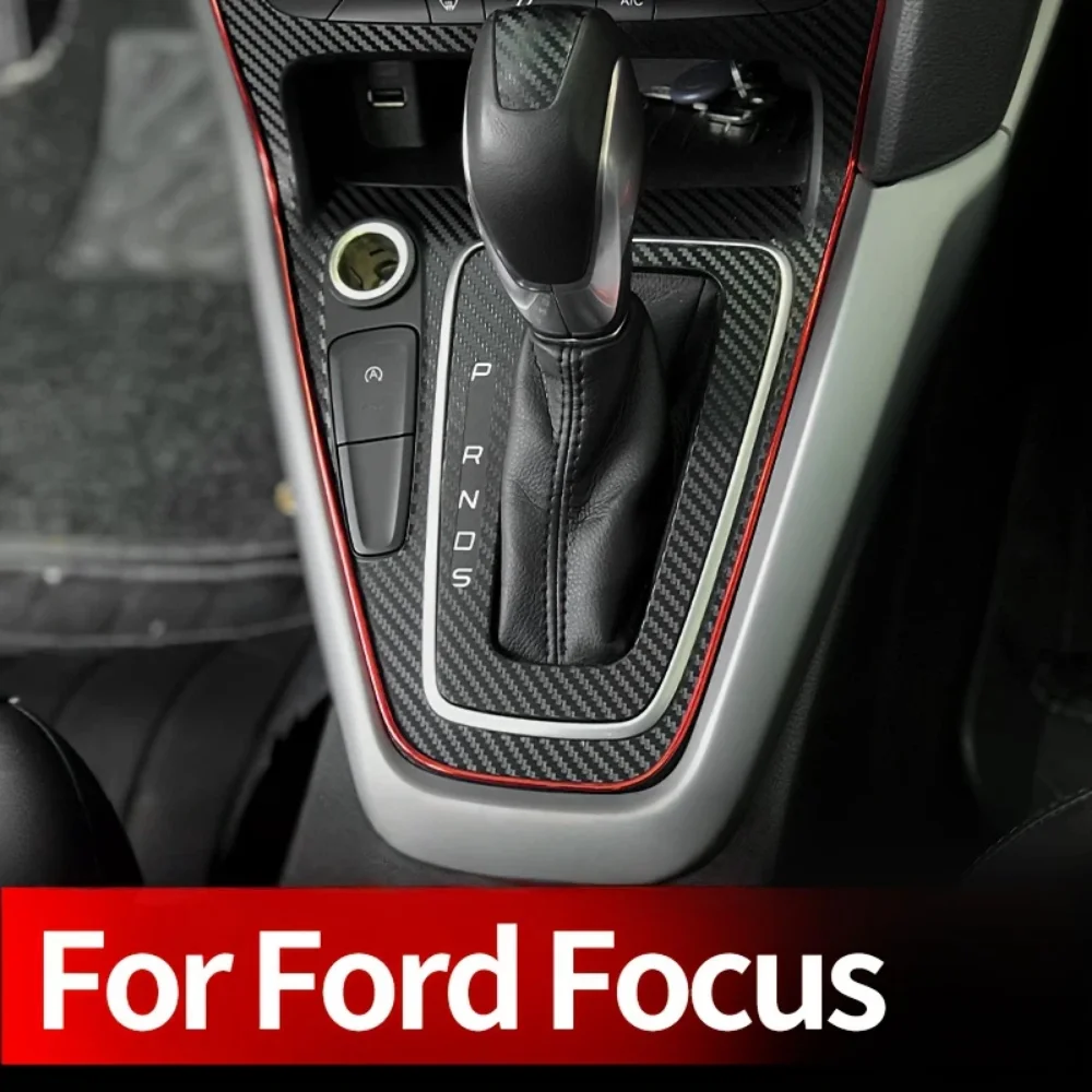 

Для Ford Focus 2015-2018 автомобильная центральная консоль ПВХ защитная пленка из углеродного волокна против царапин ремонтная пленка авто аксессуары для интерьера