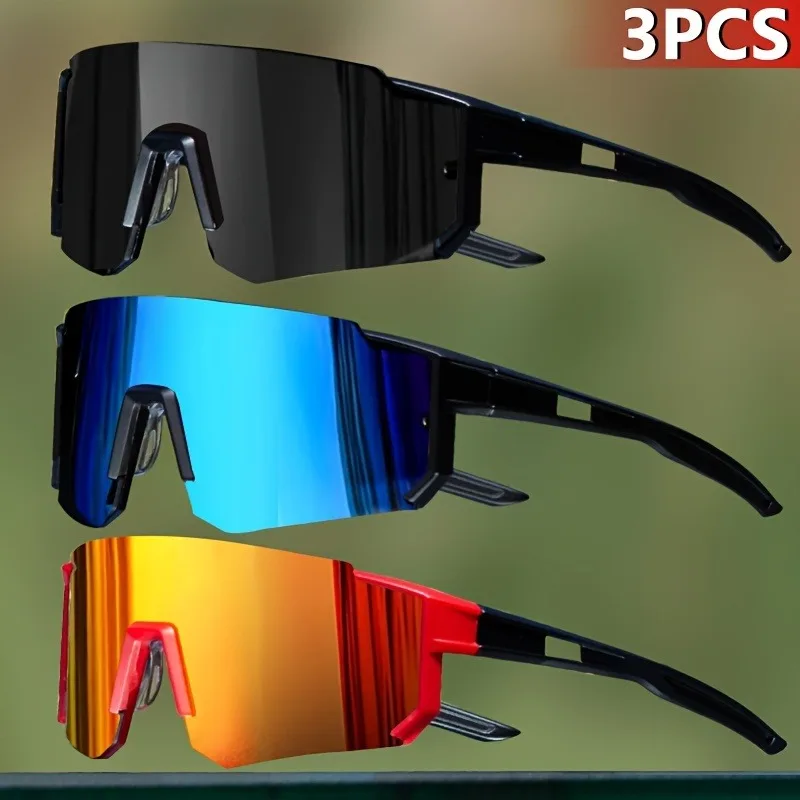 2pcs / 3pcs Men's Baseball Glasses