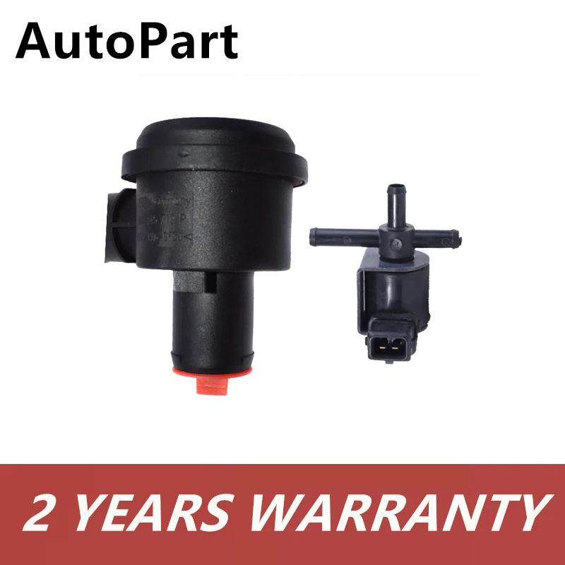 2PCS Turbo Solenoid Valve Part and Cut-Off Valve Set For VW Passat 1998-2005 For Audi A4 1999-2005 1.8T 06A906283E 06A145710P