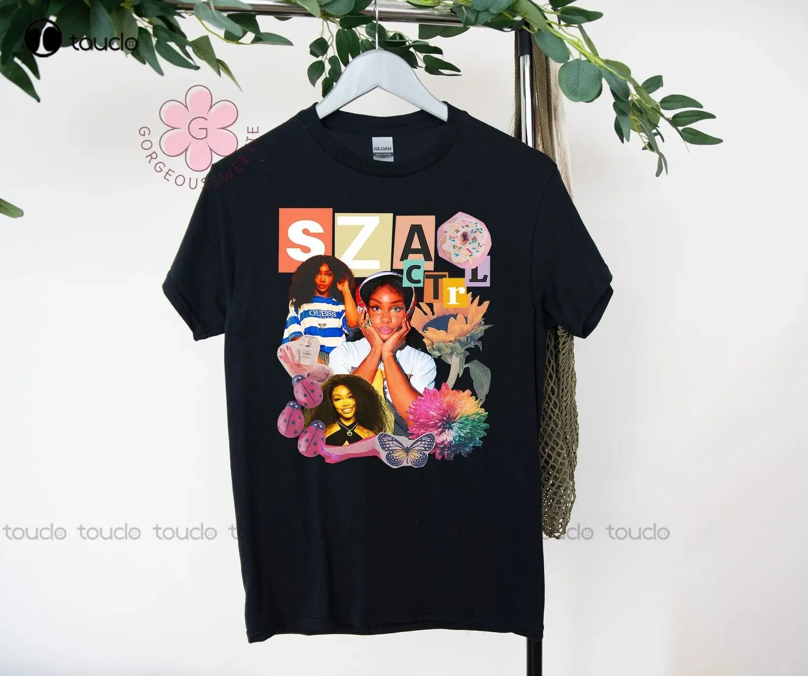 Sza Ctrl Unisex T-Shirt, 90S Vintage X Bootleg Style Retro Shirt, Sza Merch, Music Rnb Singer Rapper Shirt Custom Gift Xs-5Xl