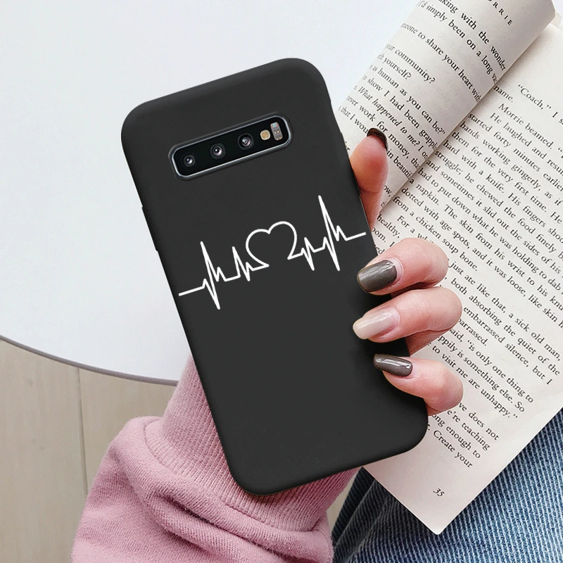 Fall Für Samsung Galaxy S10 S10 Plus S10E Telefon Abdeckung Nette Cartoon Candy Gemalt Weiche TPU Coque Für Samsung S10 s10 + S10E Funda – Detail 10