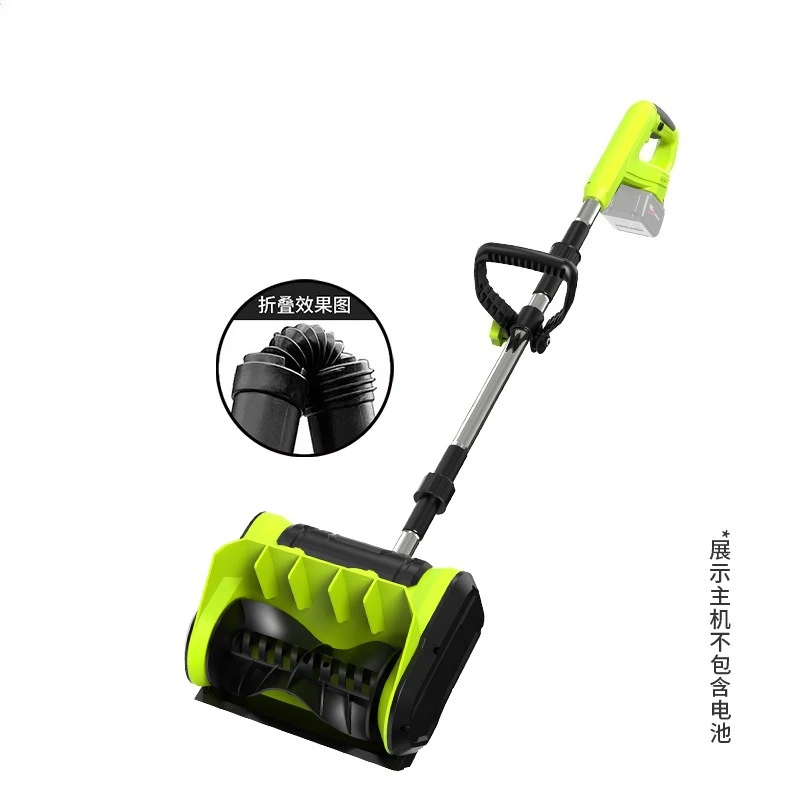 منفاخ الثلج 2025 - مزيل الثلج المنزلي الصغير بتصميم قابل للطي وآلة تجريف الثلج عالية الطاقة لإزالة الثلوج على الطرق