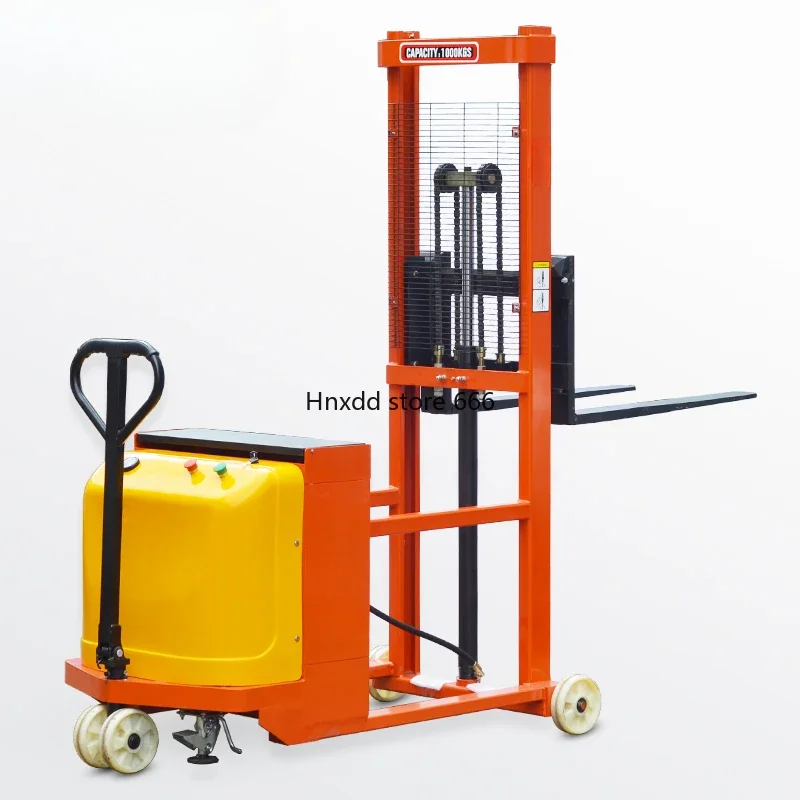 Legless balance weight semi-electric stacker