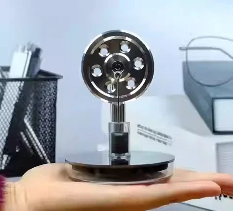 Stirling Engine Model, Diameter 76mm, Height 100mm Manual Engine
