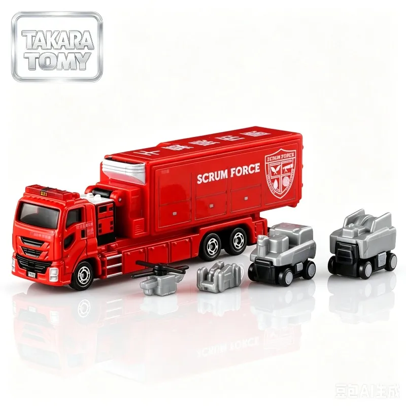 

TOMICA 1: 64 simulation alloy car model classic red and white box series , static collectible level model, desktop decoration.
