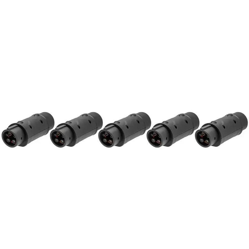 AASS-5X SAE Adaptor IEC 62196 2 To J1772 Type 1 Electric Cars EV Vehicle One Side Connector Charing Station 32A