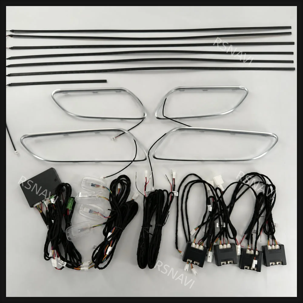 Active Ambient Light Kit for Mercedes-Benz B-Class W246 2013-2019 Interior Trim Lamps for Accent Lighting of the Passenger Cabin