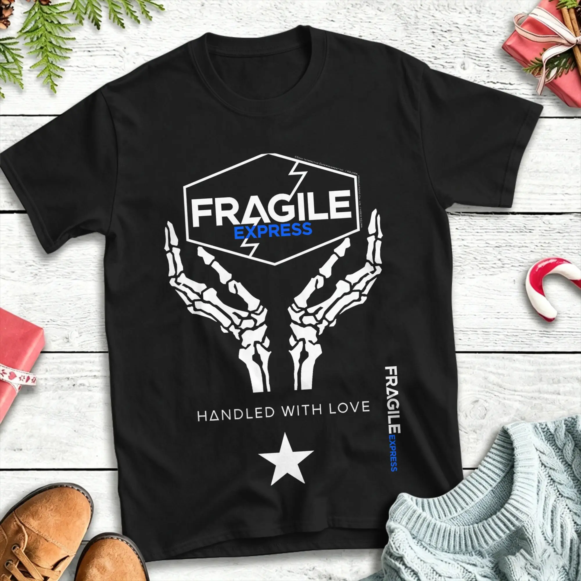 Death Stranding Fragile ExpressVideo Gaming T Shirt Summer  For Couple Design Tee Shirt Short Sleeve Streetwear Clothing