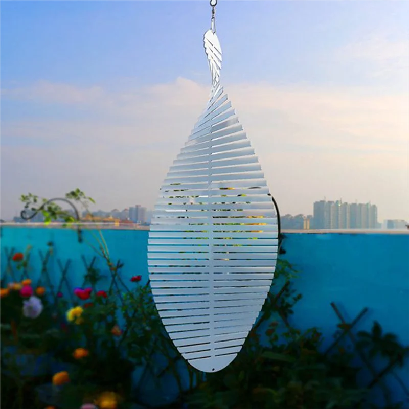 F-3C Сублимационные заготовки для ветровых спиннеров, 8 дюймов, 5 упаковок, сублимационные заготовки для ветровых блешень, алюминиевые ветровые блесны для сада