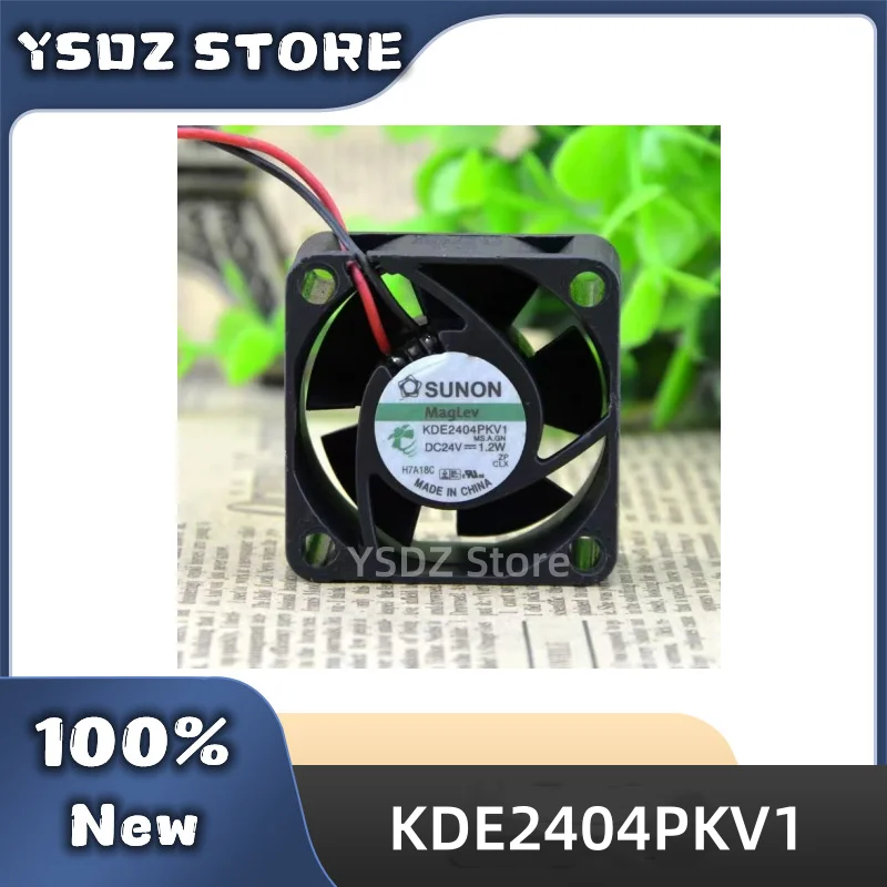 For Sunon maglev fan KDE2404PKV1 4020 4CM 24V 1.2W power supply axial cooling fan