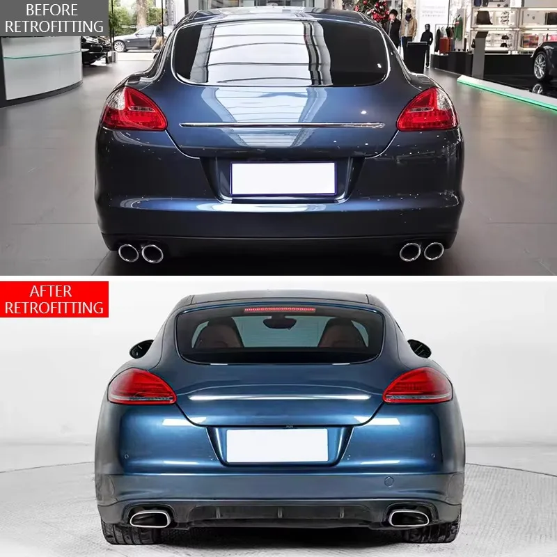 26 Style New Red 2010-2013 For Panamera 970.1 Car Upgrade No Replacement Bar Taillights Rear Lights Modification