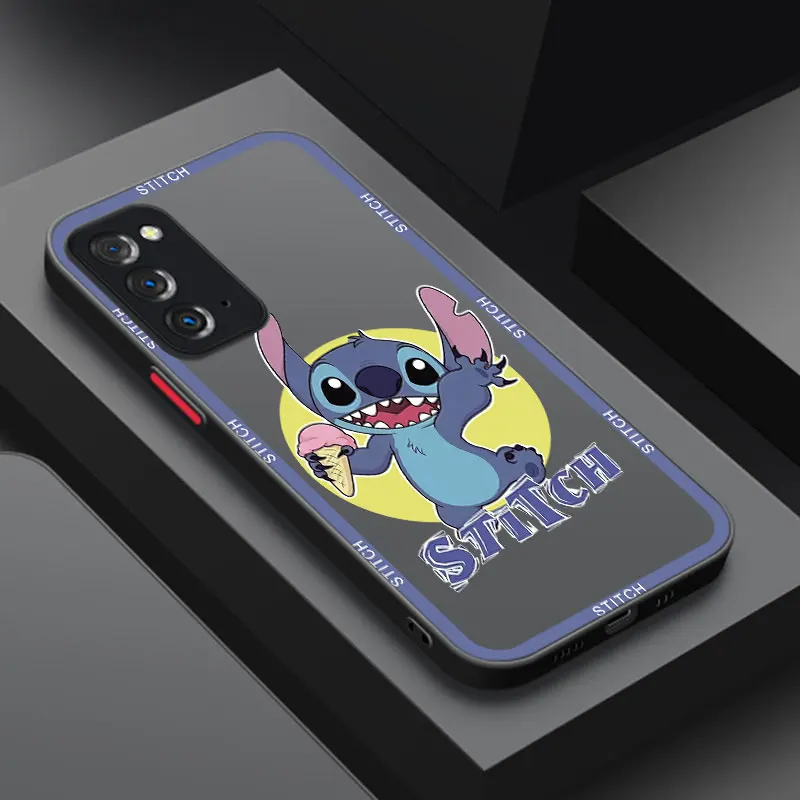 Cute Funny Stitch Phone Case For Samsung Note 10 Lite 20 M01 M02 M30 M40 M60 S M23 M33 M42 M52 M53 5G M11 M20 M22 M31 M32 M51M62