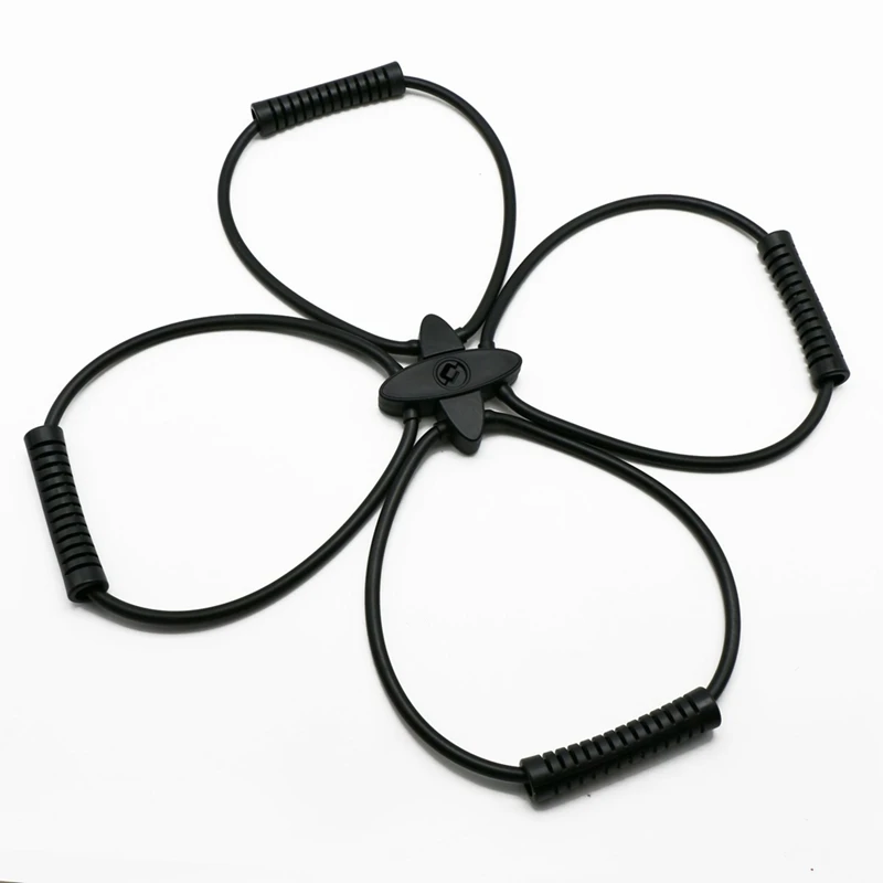 

AA79 New Pilates Reformer Resistance Band Kit Home Fitness Equipment For Total Body Workout - Helps Target Muscles, Tone
