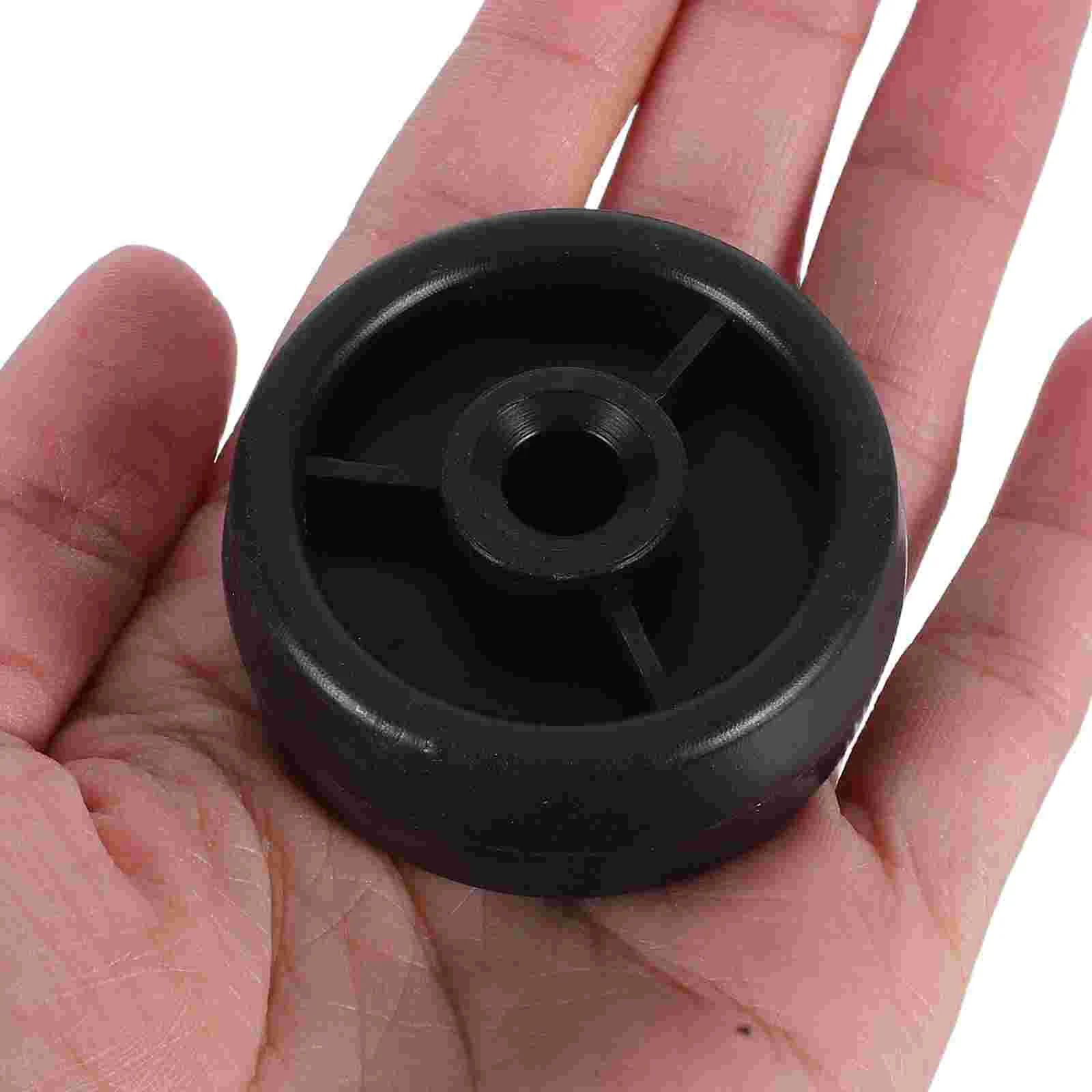 4 Stück Fitnessgeräte Roller Rollstuhl Zubehör Räder Kunststoff Übung Scroll Mute Caster