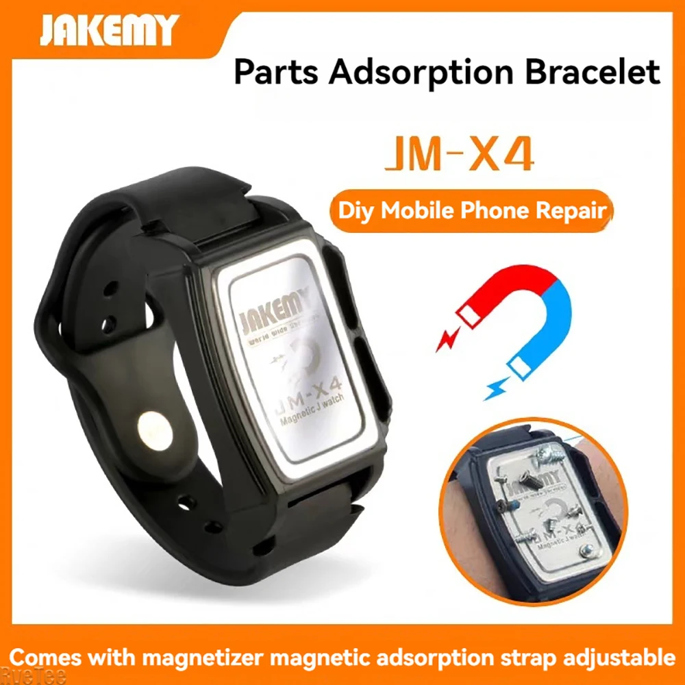 Watch Style Strong Magnetic Wristband - for Screws Nuts Nails Electricians Carpenters Tools