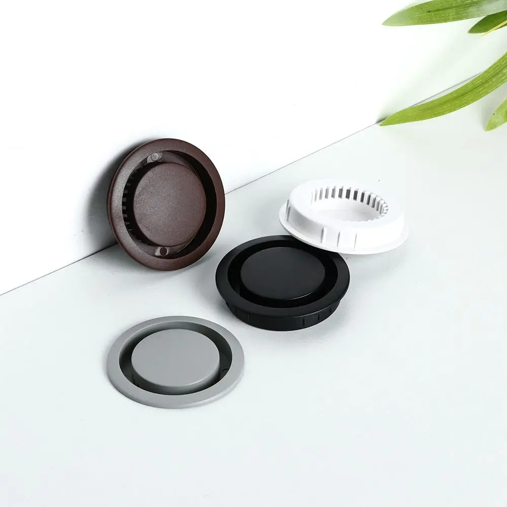Cubierta de ventilación integrada para armario, rejilla de ventilación oculta para zapatos, accesorios para muebles, 5 unids/set por juego
