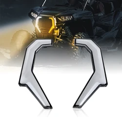 UTV ATV Front Fang Accent Lights LED Turn Signal Light for Polaris RZR XP XP4 1000 2014-2018 RZR-4 900 2015-2020 Accessories