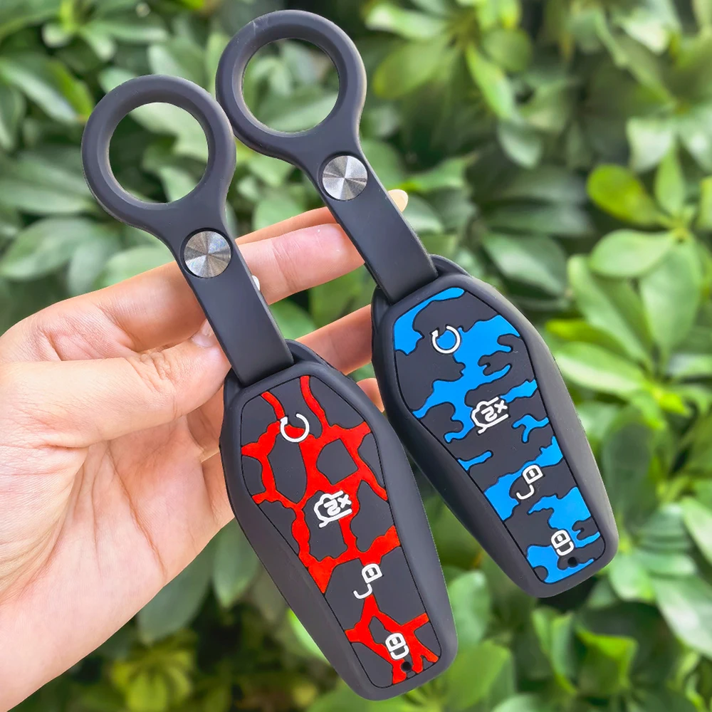 Car Fob Remote Control Key Case Holder Cover Bag For BYD Atto 3 Han EV Dolphin Durable Second Song Pro Tang Dm QIn PLUS MAX Yuan