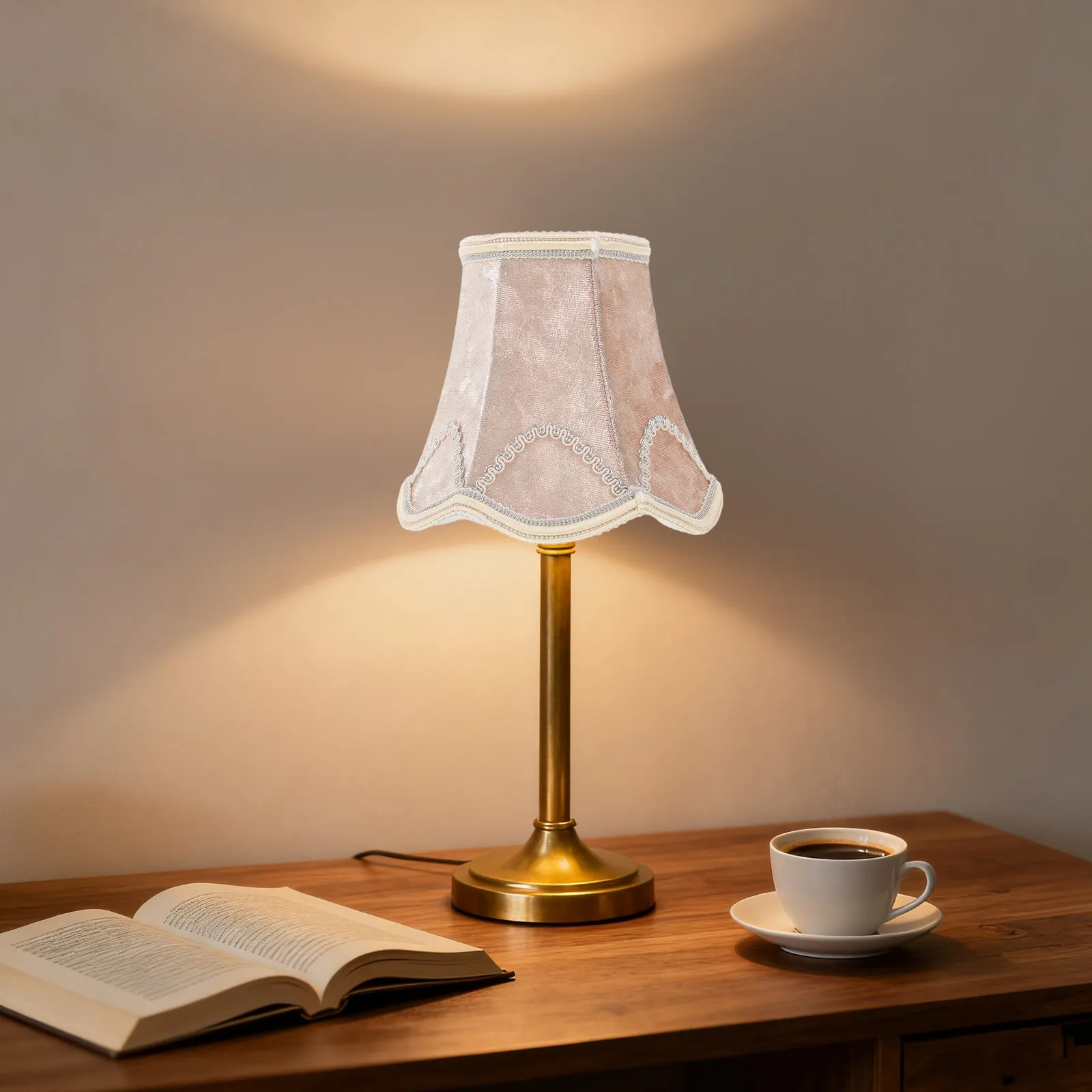 

5.3x4.5x3.1 Inch Fabric Lampshade Table Lamp Cover Cloth for Desk Wall Floor Lamps Replacement Shade Living Room Bedroom Study