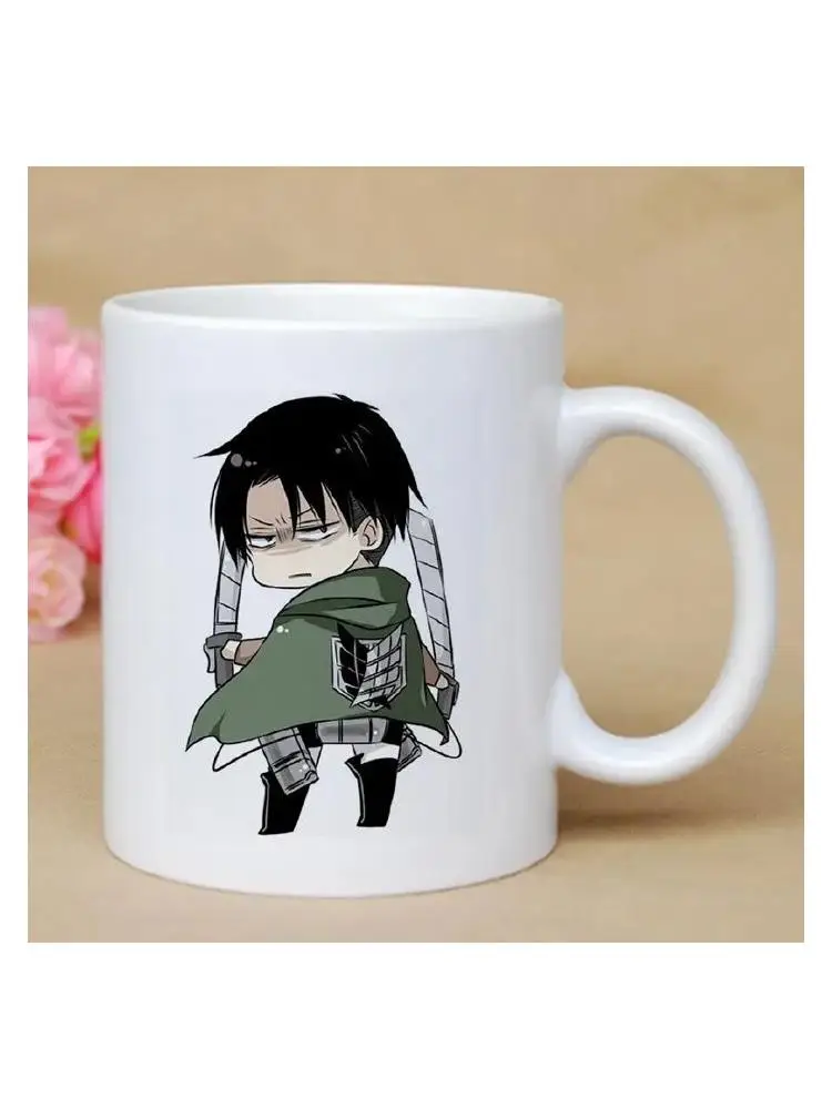 進撃の巨人-セラミックマグカップ-アニメ風ウォーターカップ-ファンへのギフトアイデア-ステンレス製-インスタ風-000ml容量