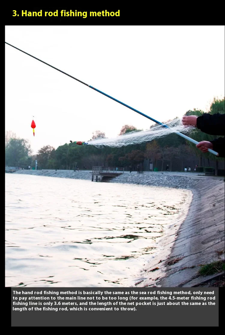 10Pcs Fischernetz Falle Mesh Leuchtende Perle Netting Meer Fisch Net Tackle Design Kupfer Shoal Cast Gill Feeder Fischernetz falle – Detail 14