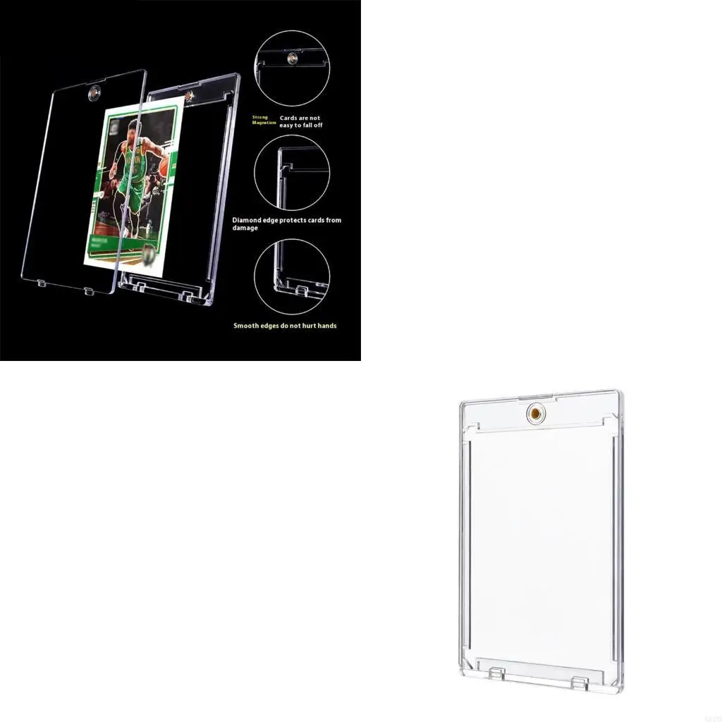 

Портативный витрина для магнитных карт, прозрачный защитный рукав для карт, влагостойкий держатель для карт для коллекционного