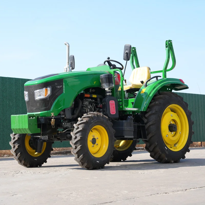 New Tractors Mini 4x4 Industrial Garden Farm Lawn Mower Tractor Wheels Walking Tractor Agricultural Machinery with Core Engine