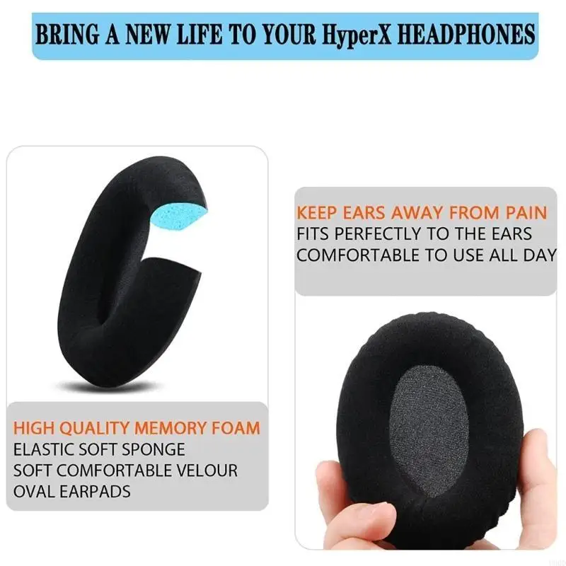 

2025 Новые прочные ушные подушки подушка шумоподавления для Cloud2 Earpad
