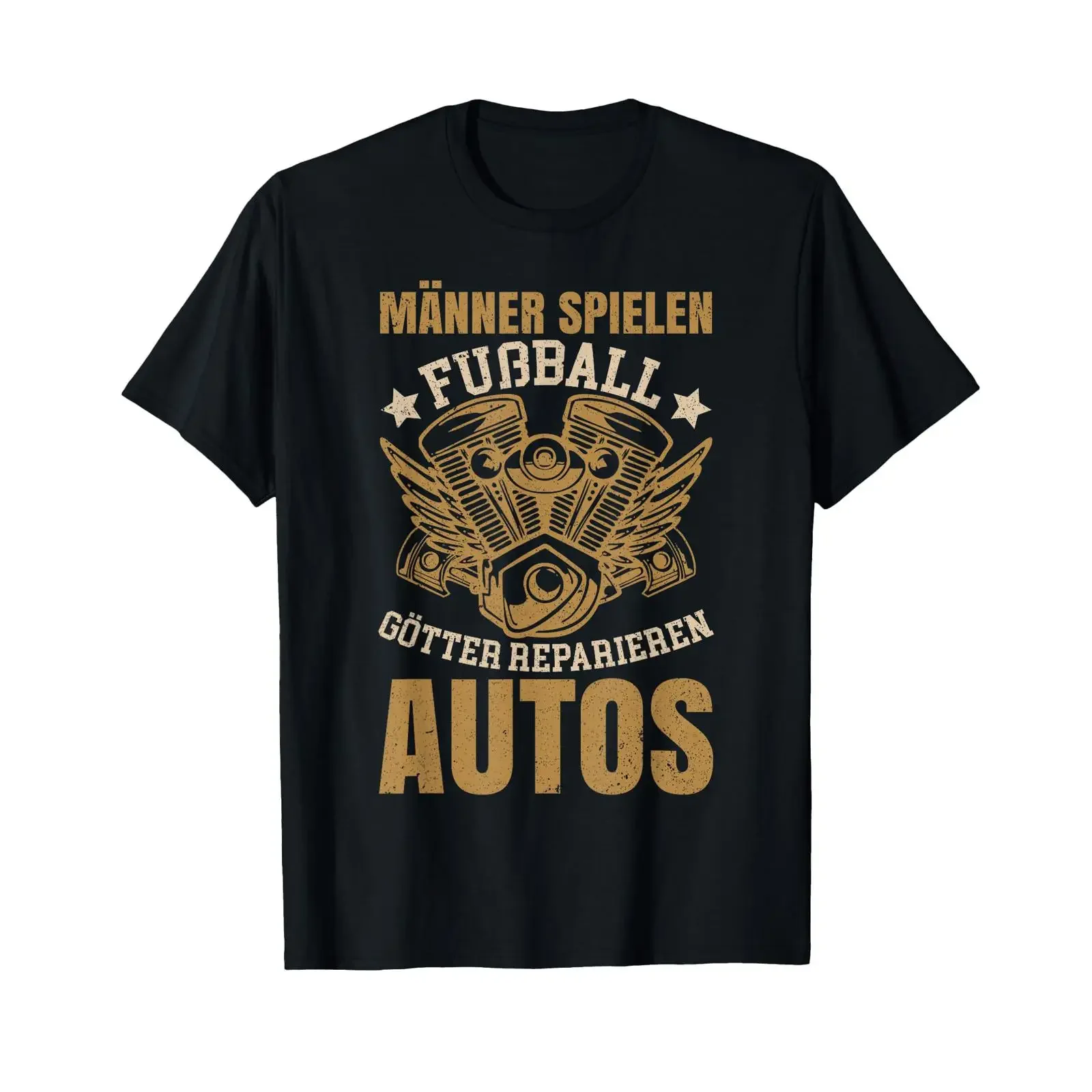 Werkstatt-Automechaniker Lustiges T-Shirt Vintage-Waschung Modisch Unisex Atmungsaktiv Herren-Oberteil Für den Alltag Dehnbar