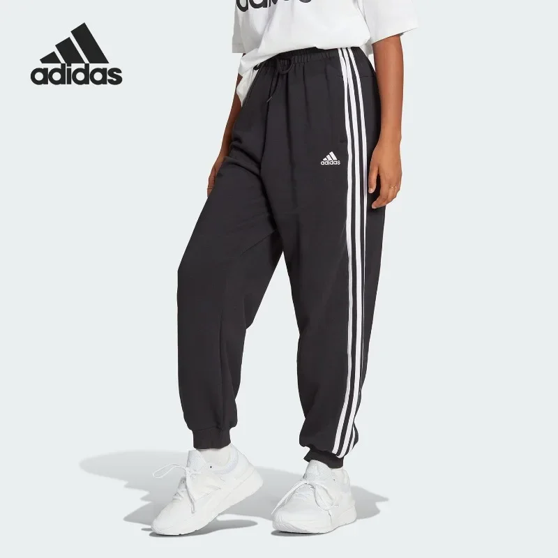 Adidas Breathable Mesh Elastic High Waist Slim Fit Hidden Pocket Holiday TrousersHA4375