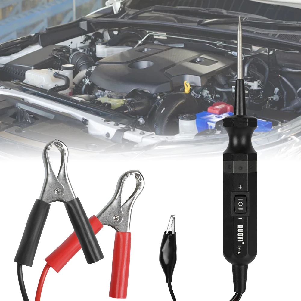 

Тест напряжения для автомобильного прицепа, автофургона, мотоцикла, грузовика, датчик мощности, ручка, диагностический инструмент электрической системы, тестер автомобильных цепей 6-24 В