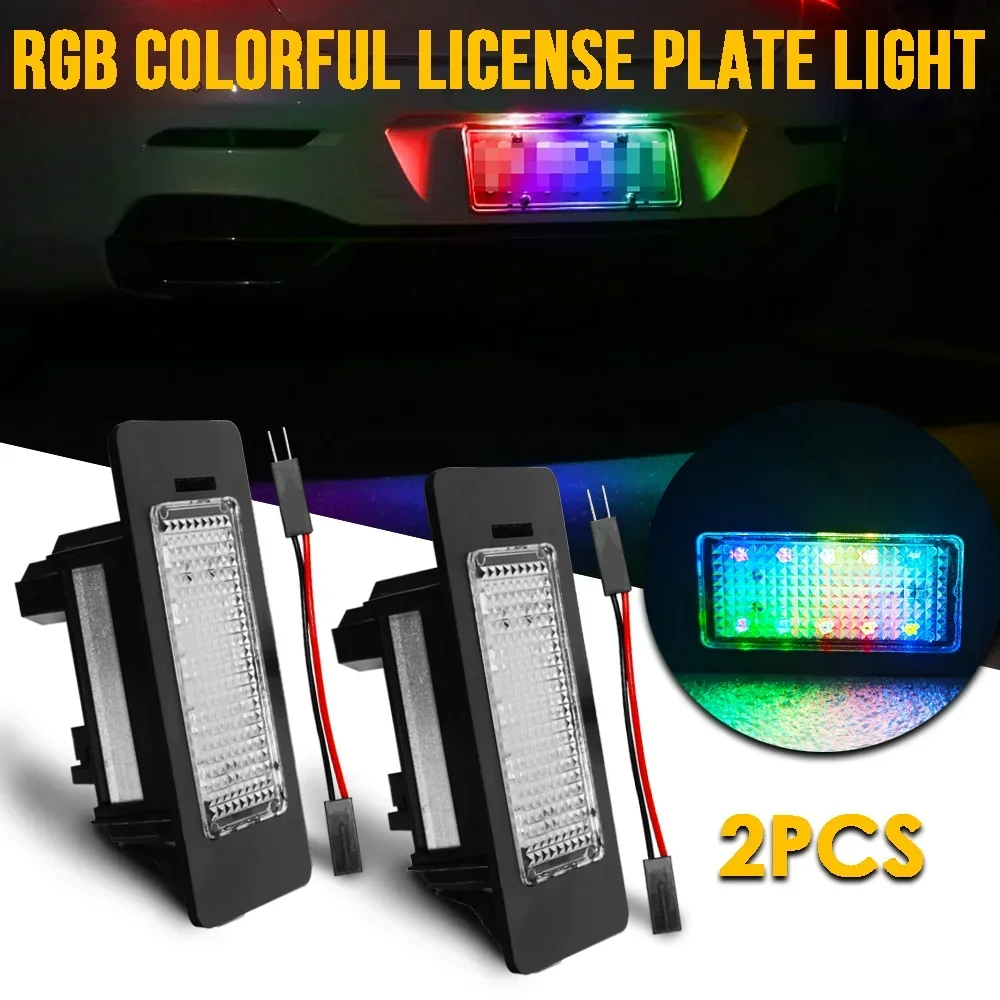 

For BMW THE E84 X1 F25 X3 2009 2010 2011 2012 2013 2014 2015 Car LED License Number Plate Lights Rear License Light Accessories
