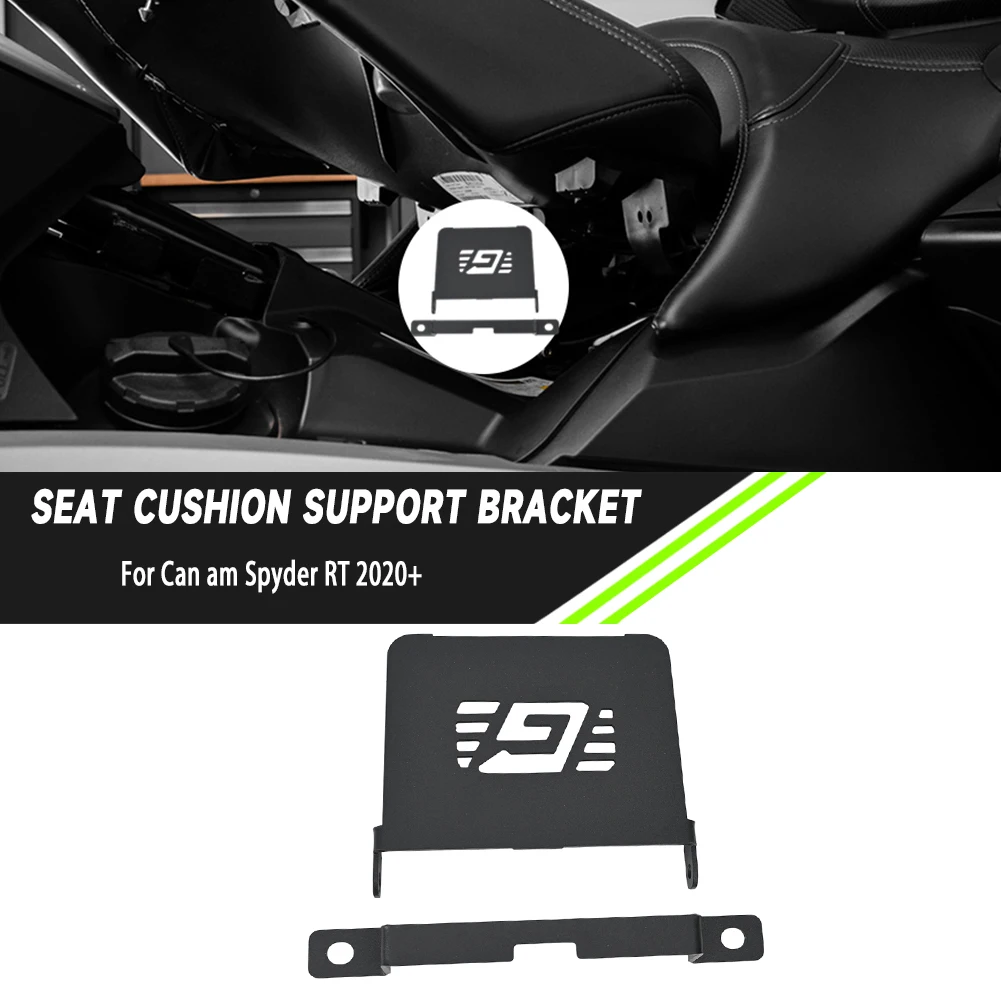 For Can-Am Spyder RT 2020+ Performance Flip Seat Support Bracket Interior Seat Bracket Black Aluminum Alloy ATV Motorcycle Parts