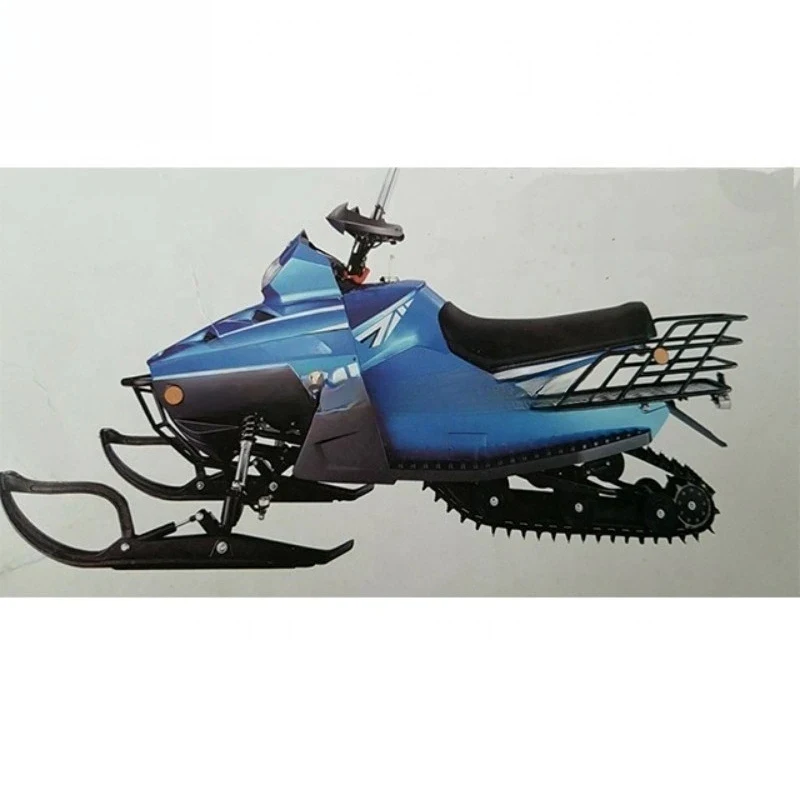 

Rubber crawler snowmobile Winter area toys Children's ski equipment