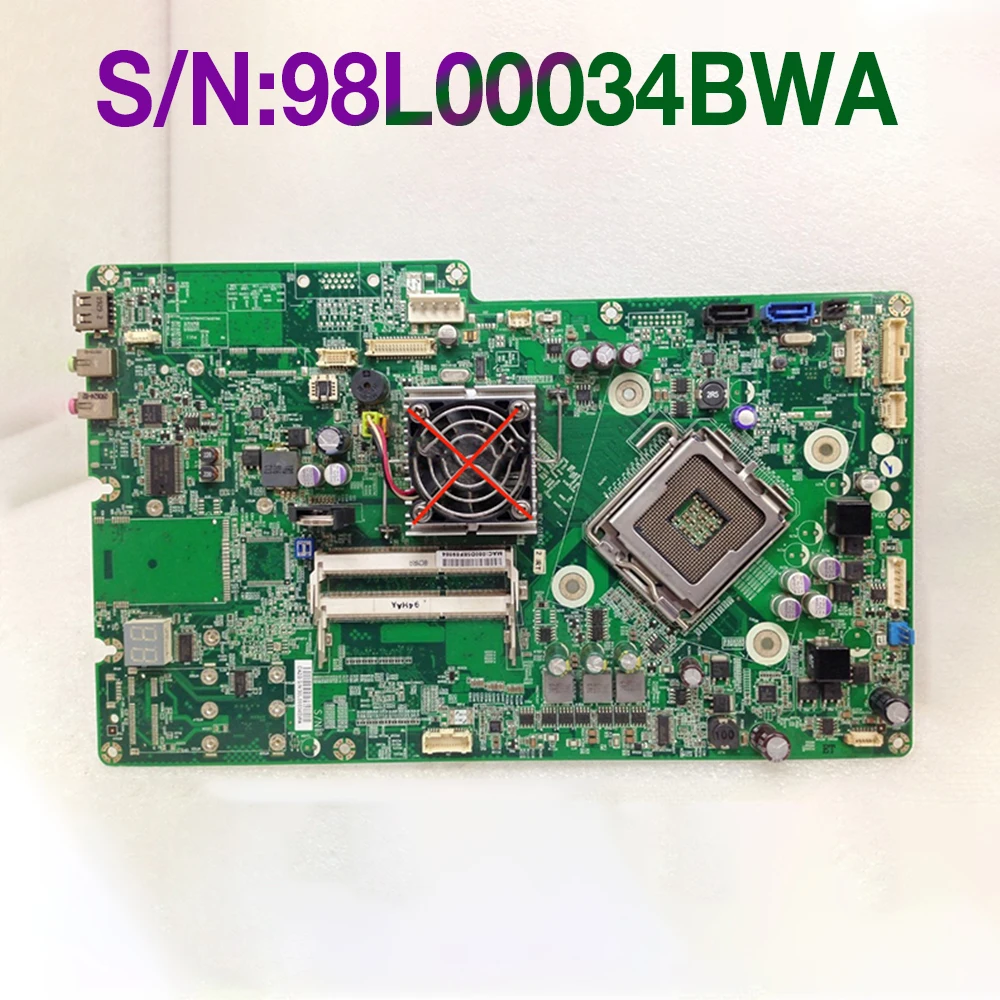 

REV G1BXZ NEC 0A2B S/N:98L00034BWA 000D5EF69804 Motherboard