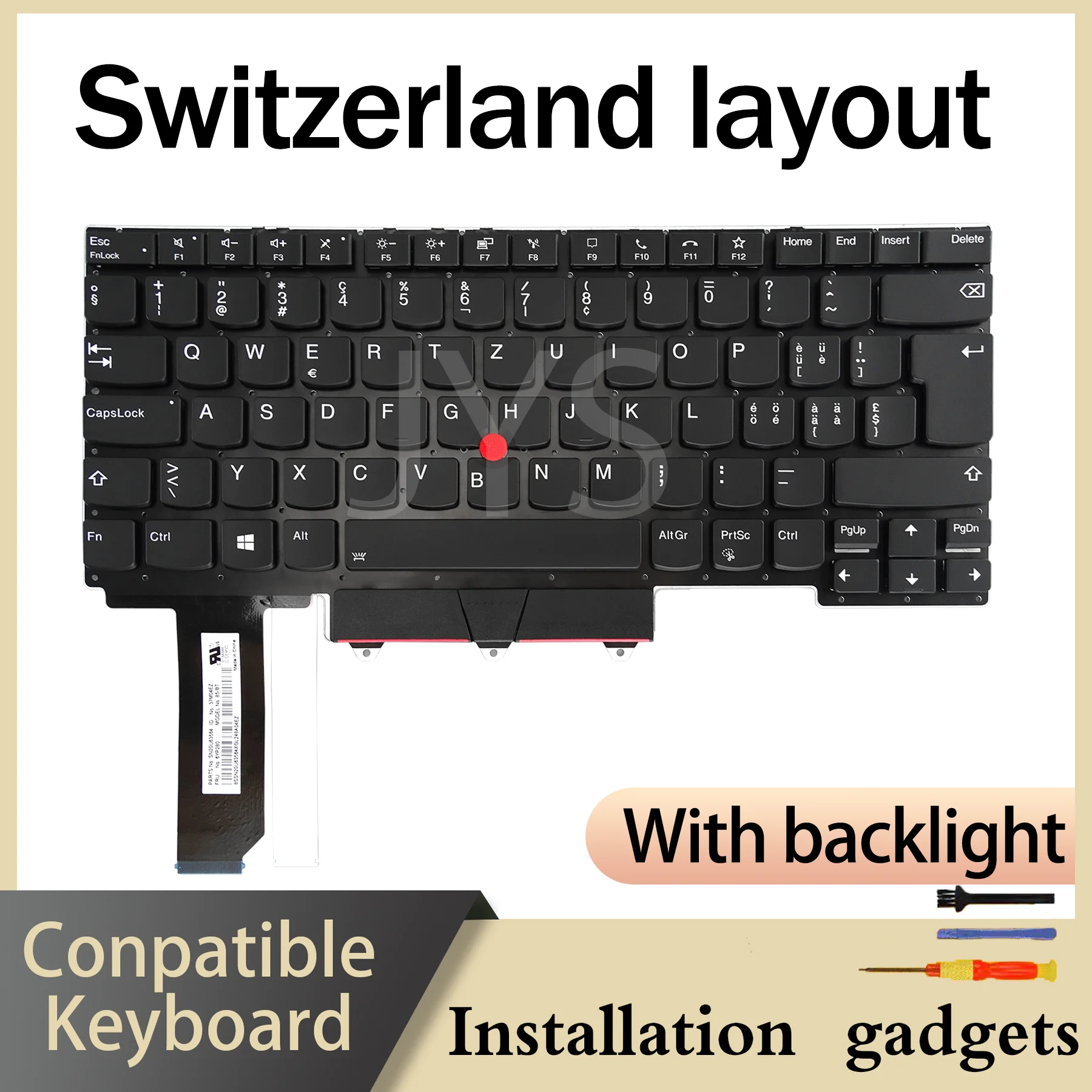 Suitable for Lenovo ThinkPad R14 E14 Gen2 Gen3 Gen4 backlit