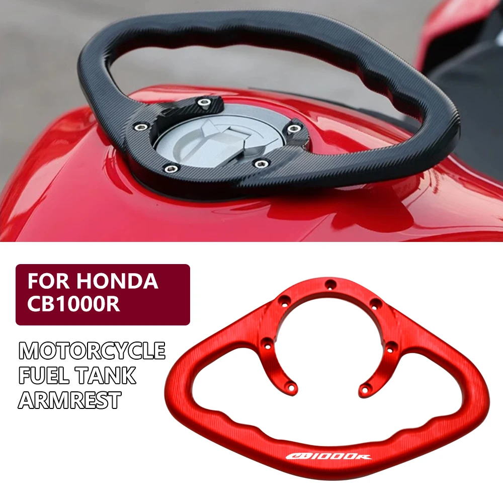 Main courante de réservoir de carburant de moto pour Honda CB1000R CB1000R 2008- 2010 2011 2012 2013 2014 CNC poignée de passager arrière poignée de réservoir de carburant