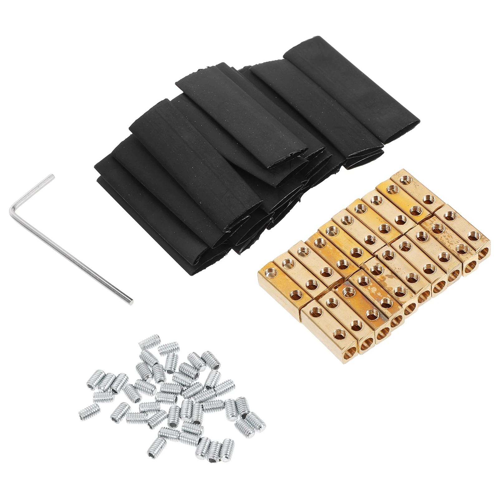 

20 pcs Waterproof Copper Wire Connectors Quick Splice Terminals High Conductivity OneInOneOut Electrical Blocks Butt