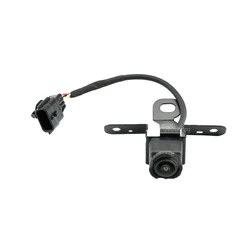 Caméra de vue frontale noire pour aide au stationnement, compatible avec Nissan X-Trail T32 Rogue 2016, 2017, 2018, 2019, 284F1-6FL0A