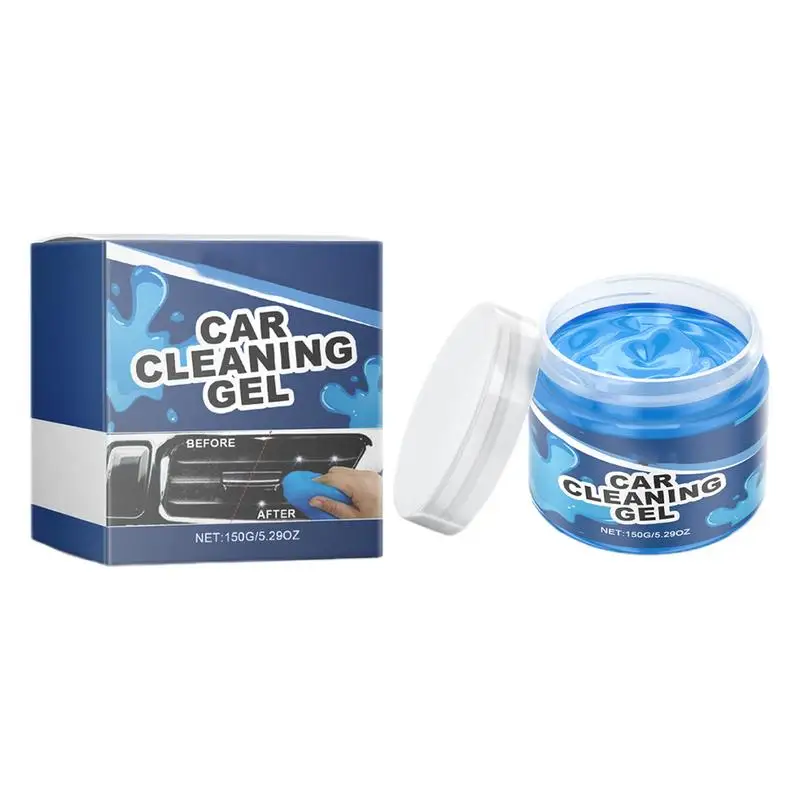 

Car Cleaning Gel Detailing Automotive Detailing Putty Crevice Cleaning Gel Soft Air Vent Cleaning Slime Reusable Detail Removal