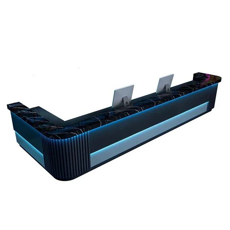 

Industrial Billiards Club Bar checkout page Gym Hotel Front Desk E-sports Chess Room Reception Desk