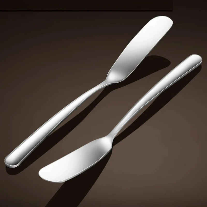 Cuchillo para mantequilla, espátula para mermelada de acero inoxidable, cuchillo para crema y pan, tostado de aguacate, mantequilla de maní, herramientas especiales de cocina para hornear, 1 ud.