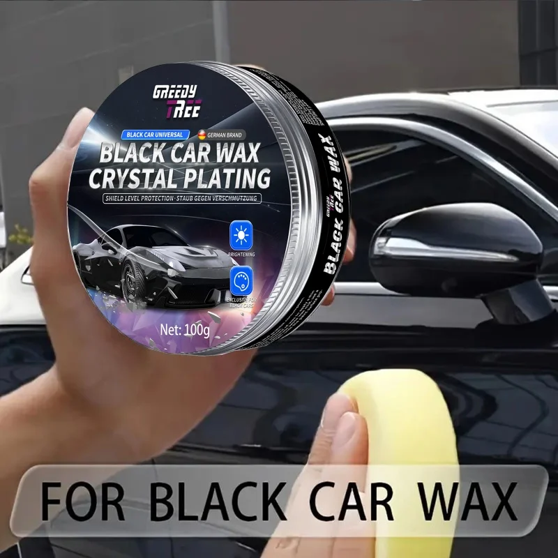 

Черный автомобильный воск - полированный, водостойкий, защитный воск для краски, металлических и пластиковых поверхностей - Легко наносится жидкий воск