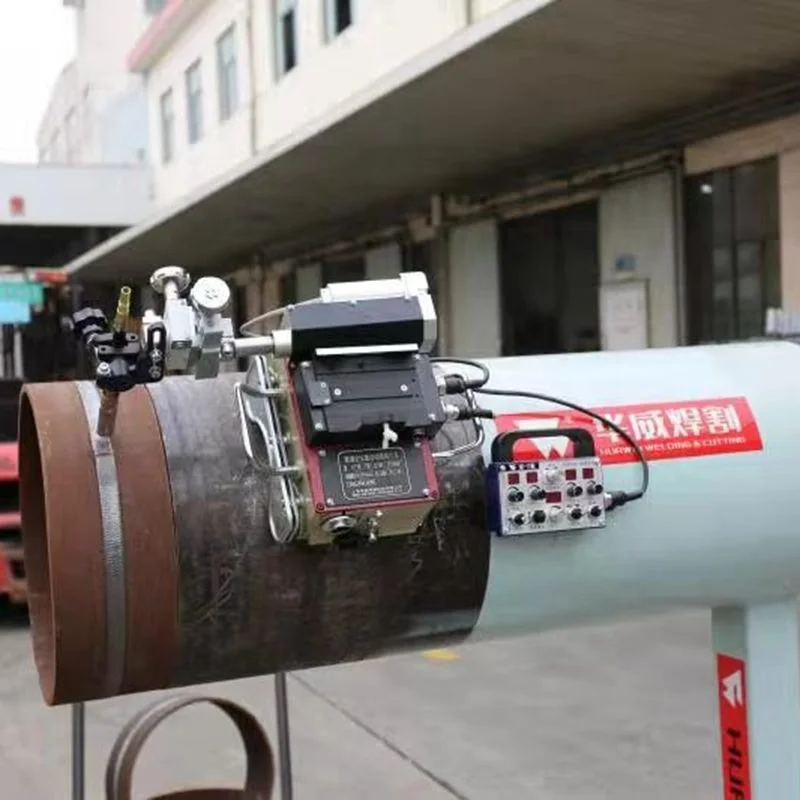 HK-11WE التلقائي الأنابيب المغناطيسية عربة النقل التذبذب الخطي Mig وضع اللحام حالة جديدة Dia150mm فوق