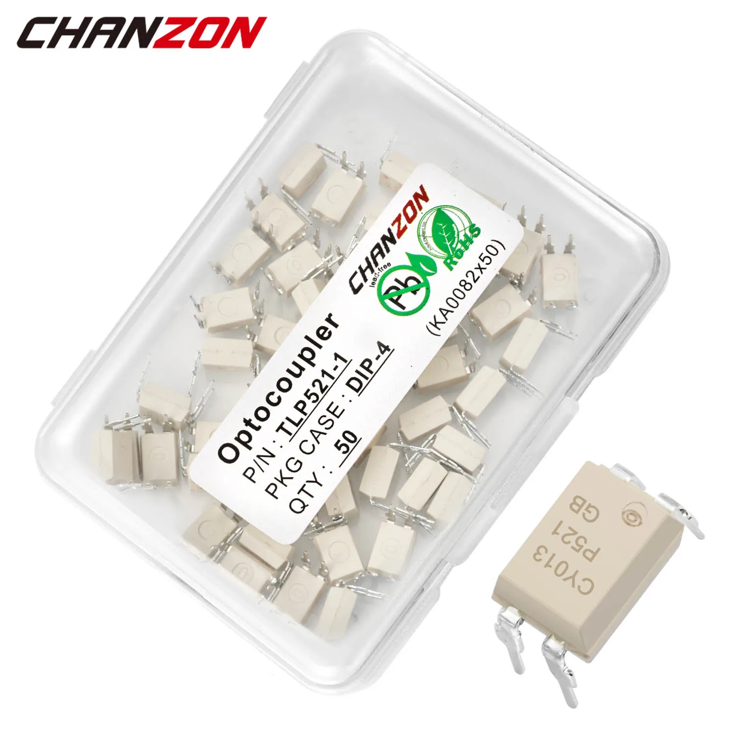 50Pcs/Lot Optocoupler TLP521-1GB TLP521 P521 DIP-4 DIP New and Original  IC In Stock Chanzon