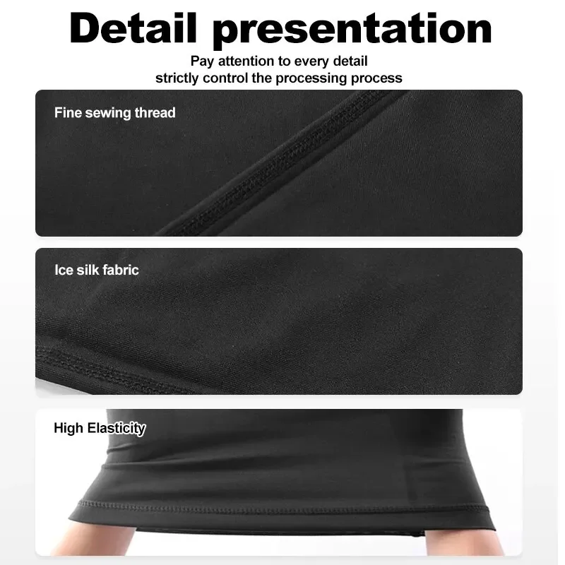 Cycling Face Mask Absorb Sweat Breathable Fishing Training Sport UV Face Scarf Neck Gaiter Summer Face Bandana Safety protection - Image 3