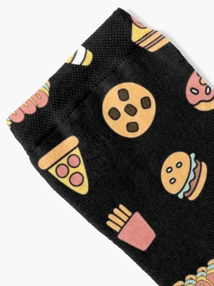 Junk Food Doodle Pack / Cute doodle Doodle's Funny Socks cute bright garter cotton men cotton high quality Socks Male Women's