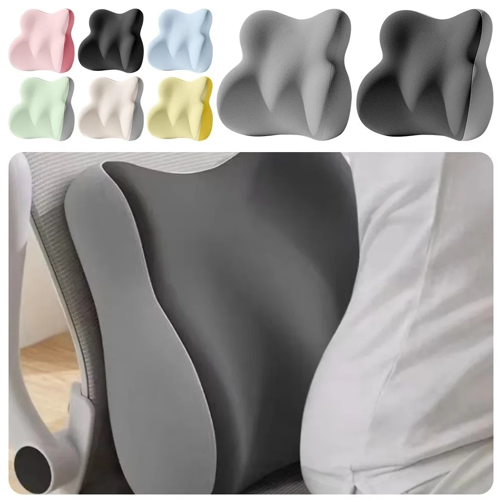

Multi Functional Memory Sponge Waist Pillow Chiropractic Design Orthopedic Support Lumbar Orthopedic Pillow Memory Foam