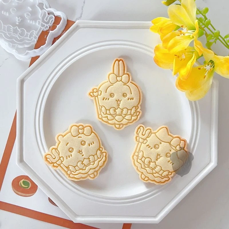 Cartoon Kawaii New Cookie Cutter Household Handmade DIY Clear Print Cute and Interesting Pictures Exquisitely Crafted Chiikawa