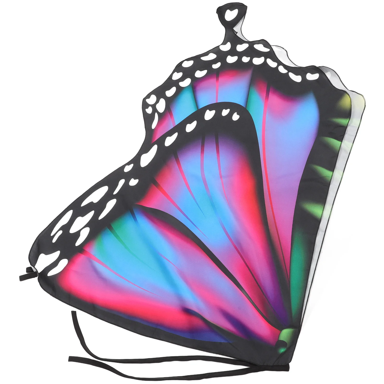 Skrzydła motyla peleryna szal dla dzieci lekki kostium na Halloween cosplay imprezę przebranie skrzydła motyla rekwizyt dla dzieci